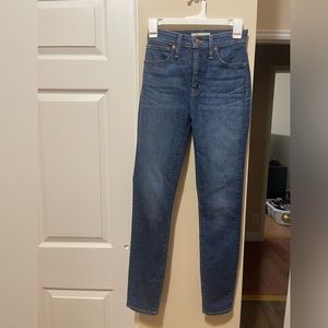 Madewell skinny jeans, size 24